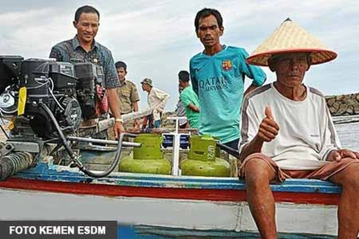 Nelayan Terima Konversi BBM ke Elpiji