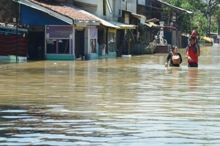 Sudah 14 Kecamatan di Inhu Tergenang Banjir