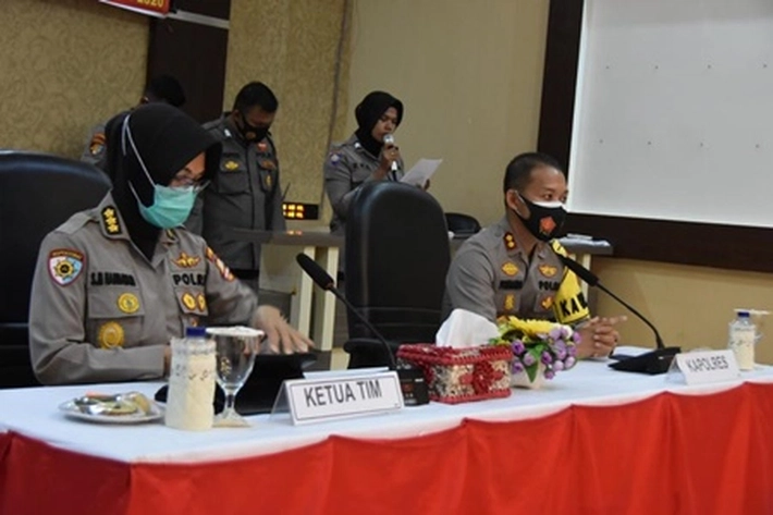 Tim Pengawasan Operasi Kunker ke Polres Tanjungpinang