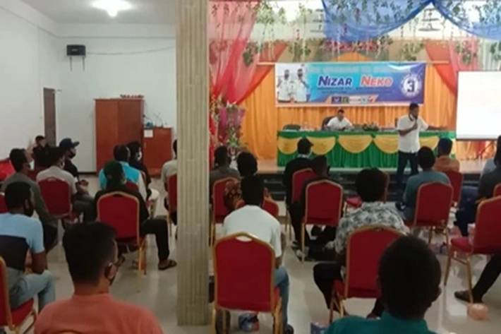 Rapat Konsolidasi Tim Pemenangan Nizar-Neko di Hotel Lingga