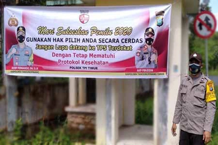  Pilkada Damai dan Patuhi Protokol Kesehatan Jadi Slogan di Tanjungpinang