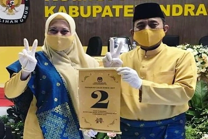 Hitungan Sementara KPU, 'Rezita Meylani Yopi Calon Bupati Muda-Unggul'