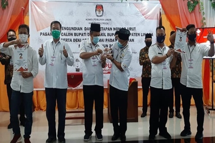 Pilkada Ditengah Pandemi di Pulau Lingga, 'Paslon Nizar-Neko Unggul'