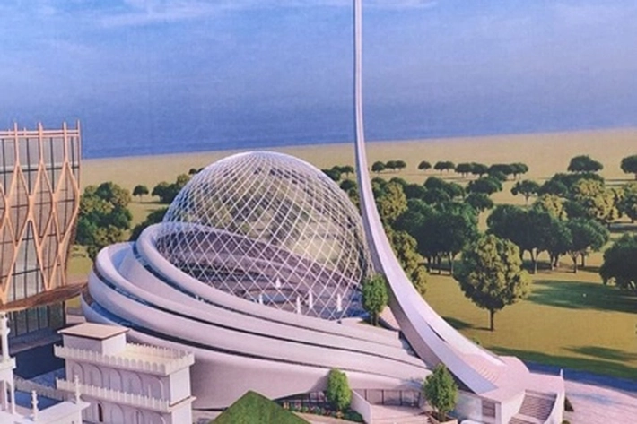 India Bangun Masjid Modern Diatas Lahan 5 Hektar