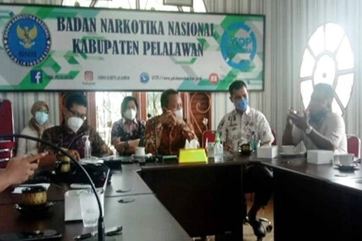 BNNK Pelalawan Utamakan Pencegahan, Pemberdayaan dan Rehabilitasi, Untuk 'Membrantas Narkoba'