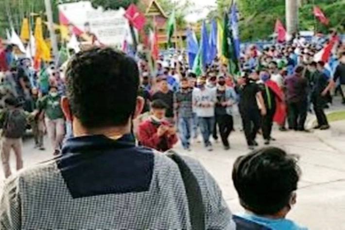 Mahasiswa Aksi Damai Soal Korupsi Dibubarkan, Karena Berpotensi 'Ganggu Kantibmas'