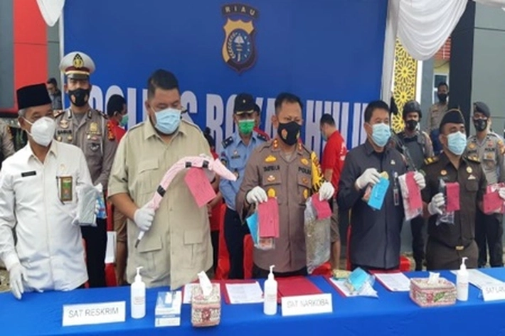 Kinerja 2020 Polres Rohul, Masih Tangani 'Kasus Pencurian dan Narkoba'