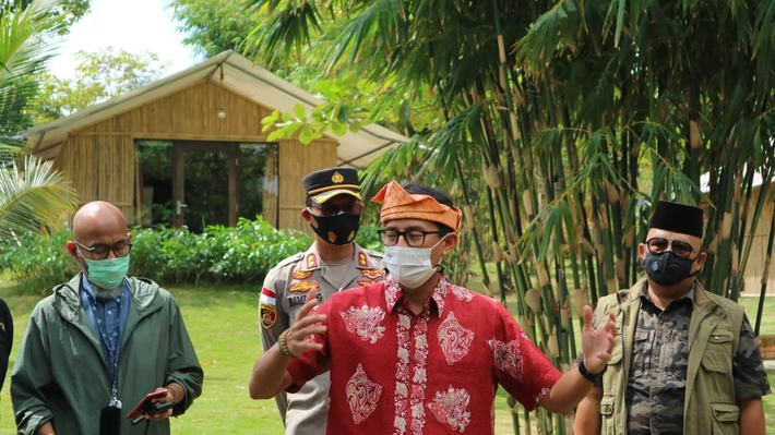 Menparekraf Sandiaga Uno Kunker ke Lagoi Bintan