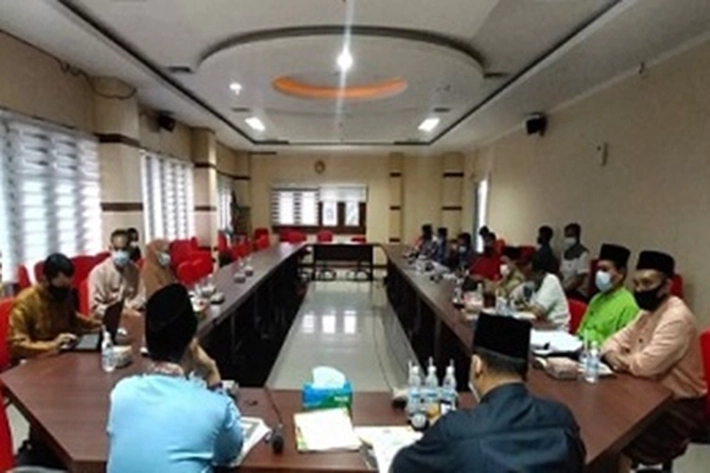 Sekda Inhu Bahas Belajar Tatap Muka Ditengah Pandemi yang Belum Stabil