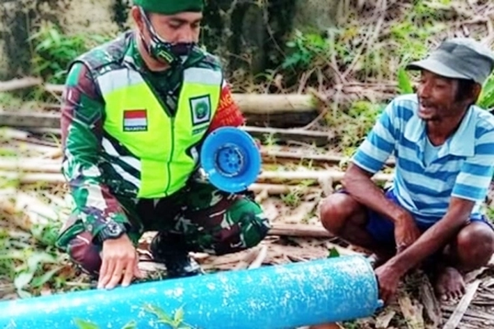 Nelayan Anambas Temukan Benda Mirip Rudal, Ada Tulisan China 'Ukuran Panjang dan Berwarna Biru Muda'