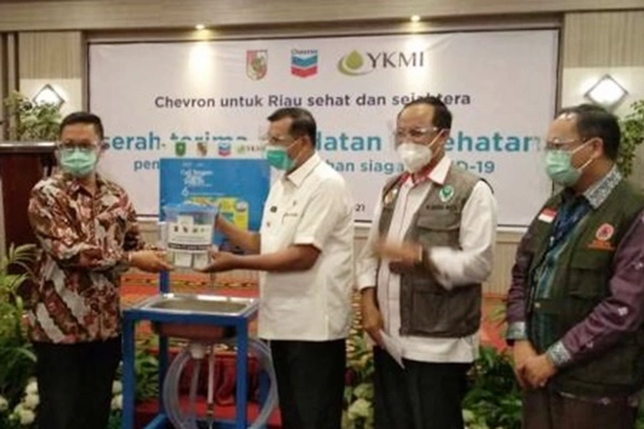 PT CPI Aktifkan Kelurahan Siaga dan Bantu Sarana Kesehatan Covid-19 