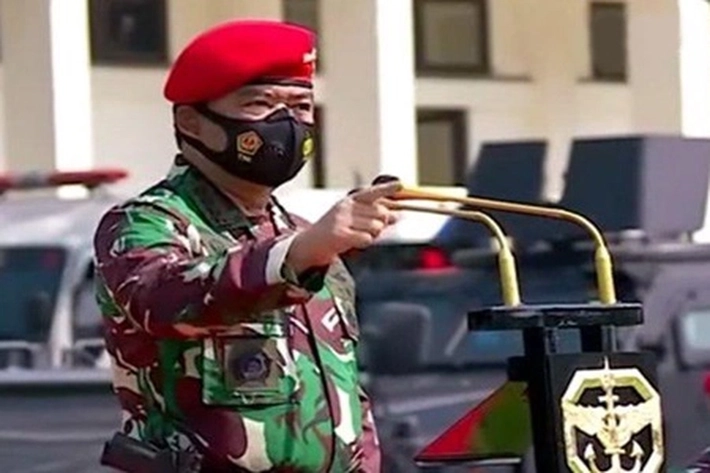 Panglima TNI Marsekal Hadi Tjahjanto Mutasi 50 Perwira Tinggi