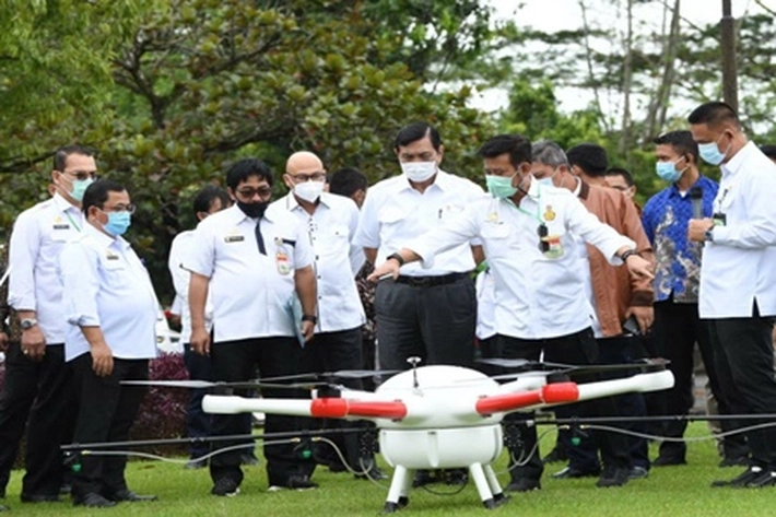 Luhut Optimis Modernisasi Pertanian Bisa Cepat Dilakukan