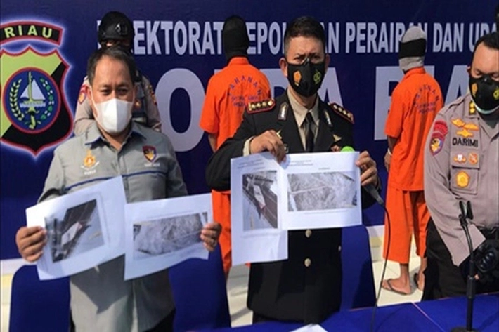 Ditpolair Polda Riau Ringkus Perampok Beraksi di Perairan Dumai