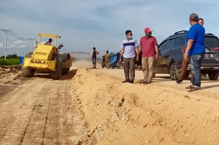 Jalan Provinsi Banyak Rusak, Penghubung Rohul-Duri Perlu 'Sentuhan Perbaikan'