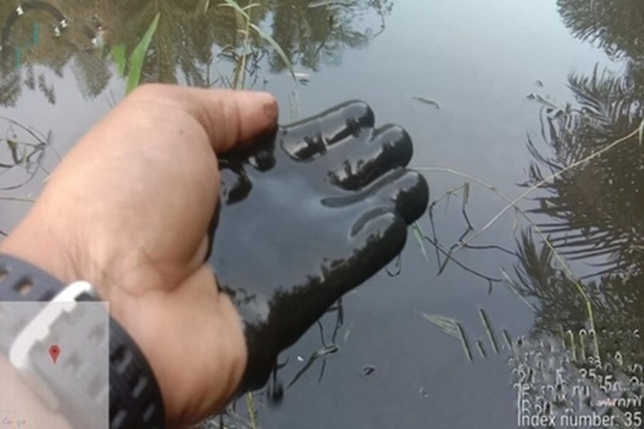 Kolam Limbah Kelapa Sawit Indosawit di Pelalawan Jebol