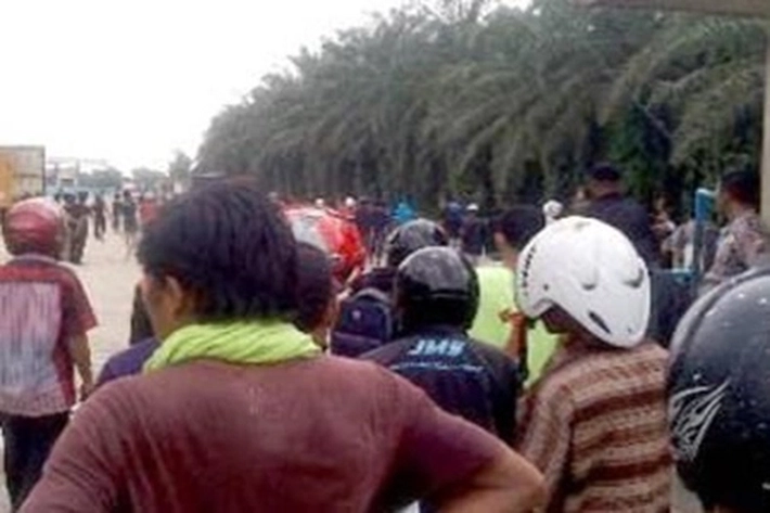 Bentrok Dua Organisai Terjadi di Rohul