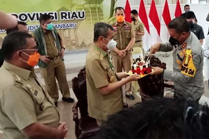 Gubri Ucapkan HUT Kapolda Riau Irjen Agung Setya Imam Effendi, Tindak Kejahatan Berhasil 'Ditekan'