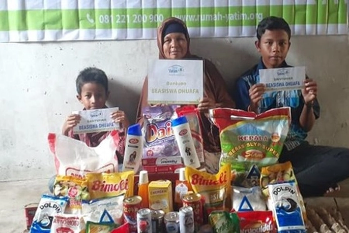 Ibu Yeni 'Sebatang Kara' Miliki 3 Anak Mendapat Bantuan Biaya Hidup