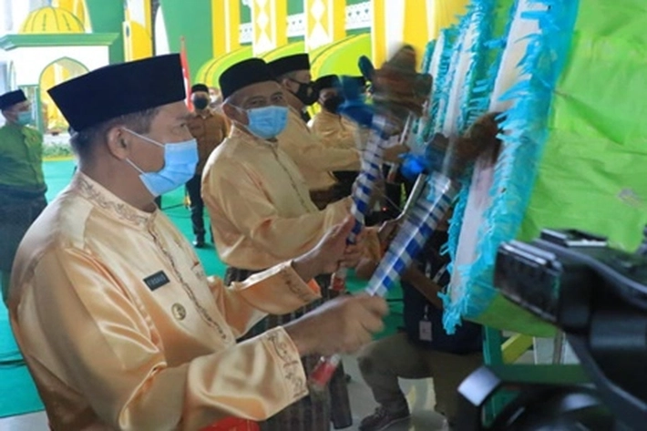 Walikota Firdaus Buka MTQ Pekanbaru Ditengah Pandemi