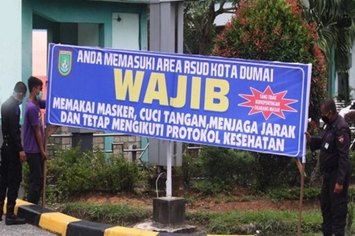 Kasus Terkonfirmasi Covid-19 Dumai Bertambah, Tempat Keramaian Kembali 'Diperiksa'