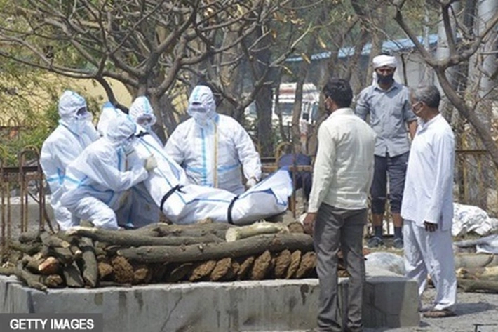 Covid-19 di Uttar Pradesh RS Penuh Jenazah, Menggambarkan Situasi yang 'Menakutkan'