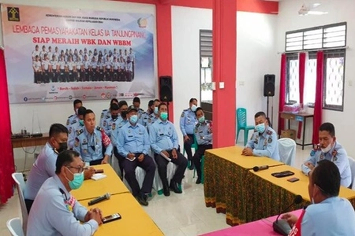 LP Kelas II A Tanjungpinang Lakukan Persiapan Peringatan Hari Bhakti Pemasyarakatan Ke–57