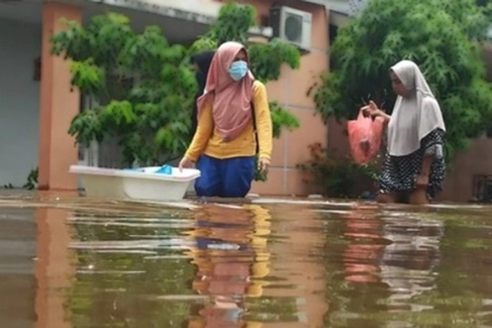 Banjir di Pekanbaru Disebabkan Meluapnya Air Sungai Sail 