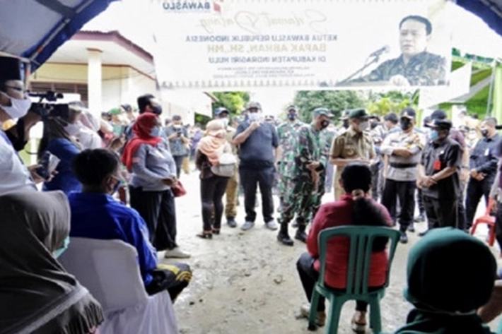 Hasil PSU Inhu Menunjukkan Pasangan Rizal Zamzami-Yoghi Susilo (Ridho) 'Mendulang Suara'