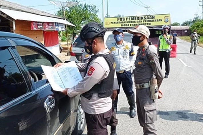 Petugas Gabungan Rohil akan Lakukan Penyekatan Mudik di Tiga Lokasi