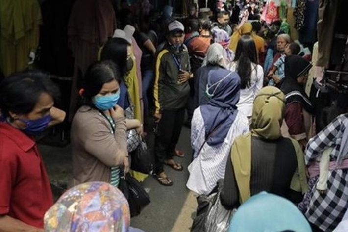 Pasar Arengka Diserbu Pembeli, Bisa Terjadi 'Penularan Covid-19 yang Dahsyat'