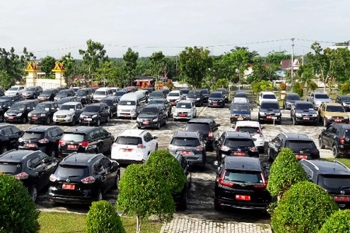 Pemkab Pelalawan Data Ulang 500 Lebih Mobil Dinas