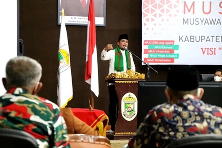 Bupati Zukri Buka Musrenbang Perubahan RPJMD Tahun 2021