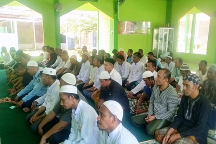 Lapas Narkotika Kelas IIA Tanjungpinang Doa Bersama Tolak Bala dan Kebaikan Untuk Palestina