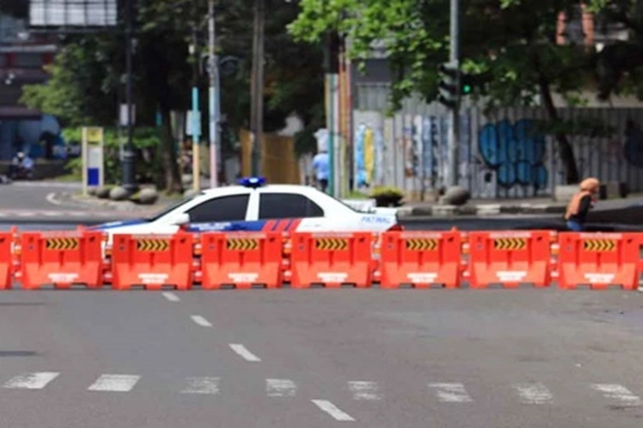 Dua Titik Jalan Masuk ke Pangkalan Kerinci Disekat, Karena Kasus Covid-19 Membengkak