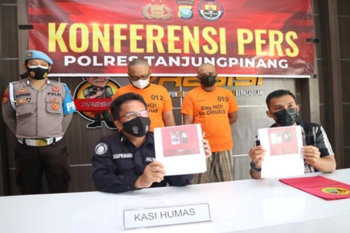 Polres Tanjungpinang Berhasil Ungkap Kasus Tindak Pidana Narkotika