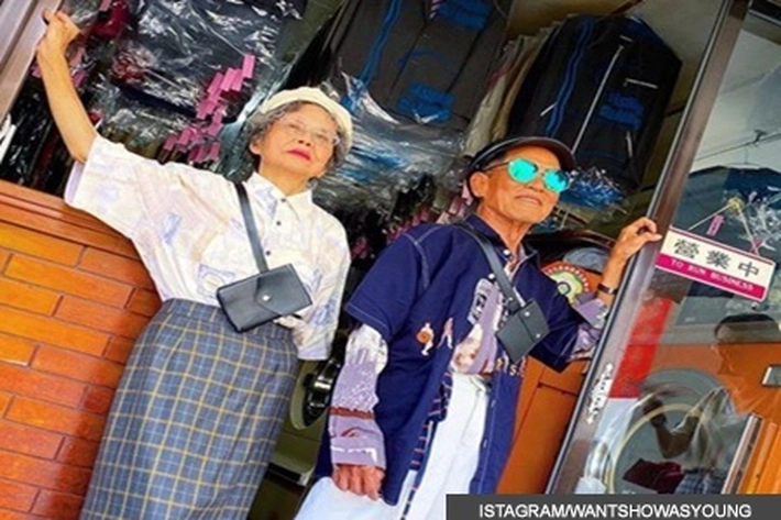 Kakek-Nenek Bergaya dengan Pakaian Anak Muda, Diabadikan di Instagram 'Jadi Viral'