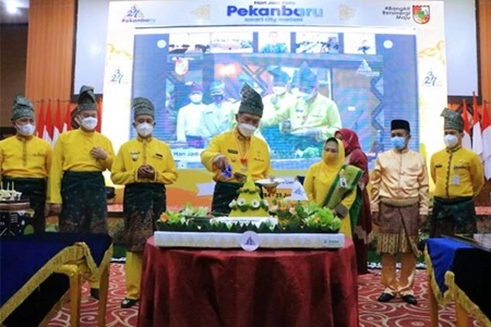 Puncak Peringatan HUT Ke-237 Kota Pekanbaru Berlangsung Sukses