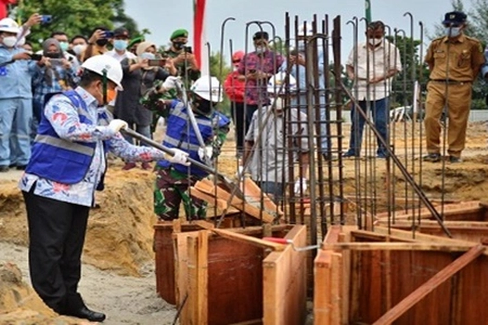 Pangdam I/BB Mayjen TNI Hassanudin Ucapkan Terimakasih Bantuan Hibah Pembangunan Makorem 031/WB