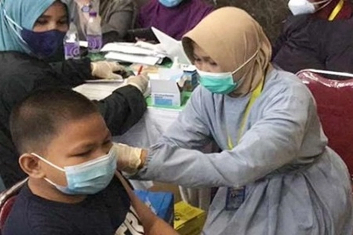 Hari Adhiyaksa ke-61, Kejati Riau Gelar Vaksinasi Anak