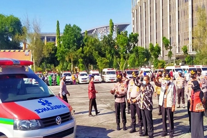 Kondisi Riau Mengkhawatirkan, Satgas Covid-19 Siapkan 60 Ambulans Antar-Jemput Pasien Isolasi Mandiri
