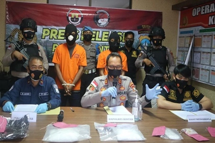 Polres Bintan Berhasil Mengejar Pemilik 2 Kg Sabu Hingga Ke Sumbawa