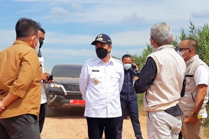 Pemerintah Lanjutkan Pembangunan Jalan Provinsi di Bagansiapiapi - Kubu