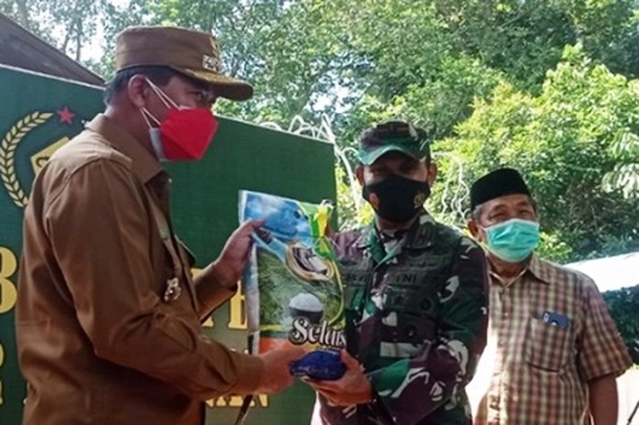 Danrem 03 WB Brigjen TNI M Syech Ismed: Dapur Umum Untuk Rakyat, dengan Program 'Merah Putih Berkibar'