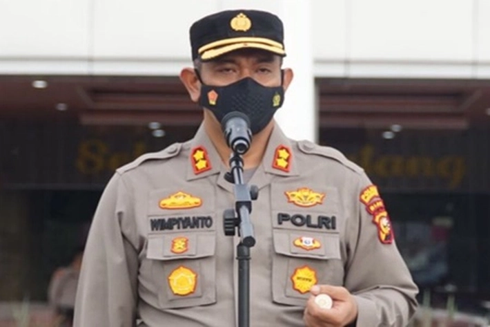  Kapolres AKBP Eko Wimpiyanto Hardjito Ingatkan Masyarakat Terus Terapkan Prokes