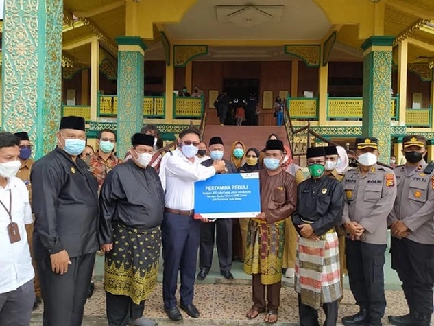 Pertamina Hulu Rokan Dukung Penanganan Covid-19, dengan 'Gerakan Seribu Vaksin'