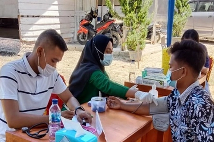 Kapolsek dan Dewan Sepakat Gencarkan Vaksinasi di Rohil yang Masih Rendah