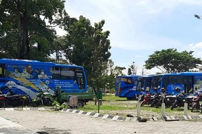 Bus Keliling Masih Layani Vaksinasi, Dosis Pertama Mencapai 72 Persen