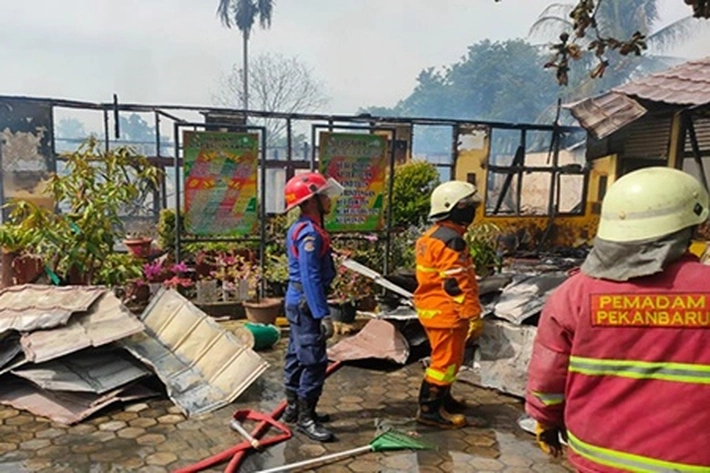 Gedung SD Negeri 118 Terbakar, akan 'Diperbaiki Tahun 2022'