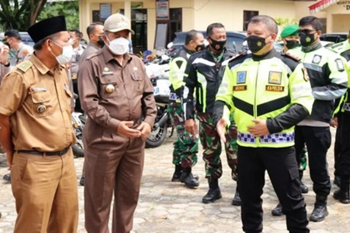 Vaksinasi Covid-19 untuk Lansia dan Pelajar di Siak Diapresiasi Kapolda Riau